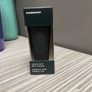 Dark Green Starbucks Keychain